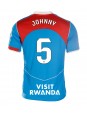 Billige Atletico Madrid Johnny Cardoso #5 Tredjedrakt Dame 2025-26 Kortermet